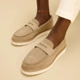 Erkek Navi TRVL LITE Havana Loafer