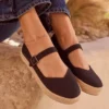 Kadın Carolina Mary Jane Espadriller