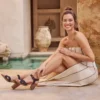 Kadın Majorca Bantlı Topuklu Sandalet Kadın Majorca Bantlı Topuklu Sandalet