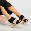 Kadın Majorca Halatlı Platform Sandalet Kadın Majorca Halatlı Platform Sandalet
