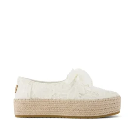 Kadınlar için Valencia Bağcıklı Platform Espadriller
