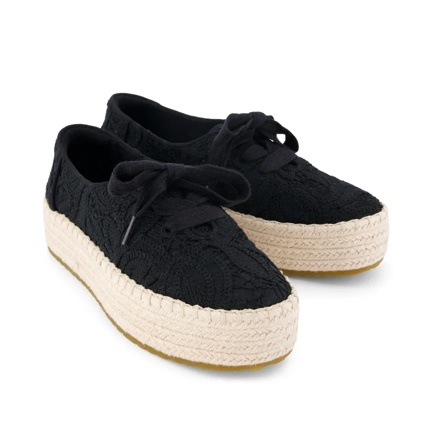 Kadınlar için Valencia Bağcıklı Platform Espadriller Kadınlar için Valencia Bağcıklı Platform Espadriller