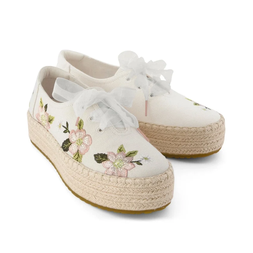 Kadınlar için Valencia Bağcıklı Platform Espadriller Kadınlar için Valencia Bağcıklı Platform Espadriller